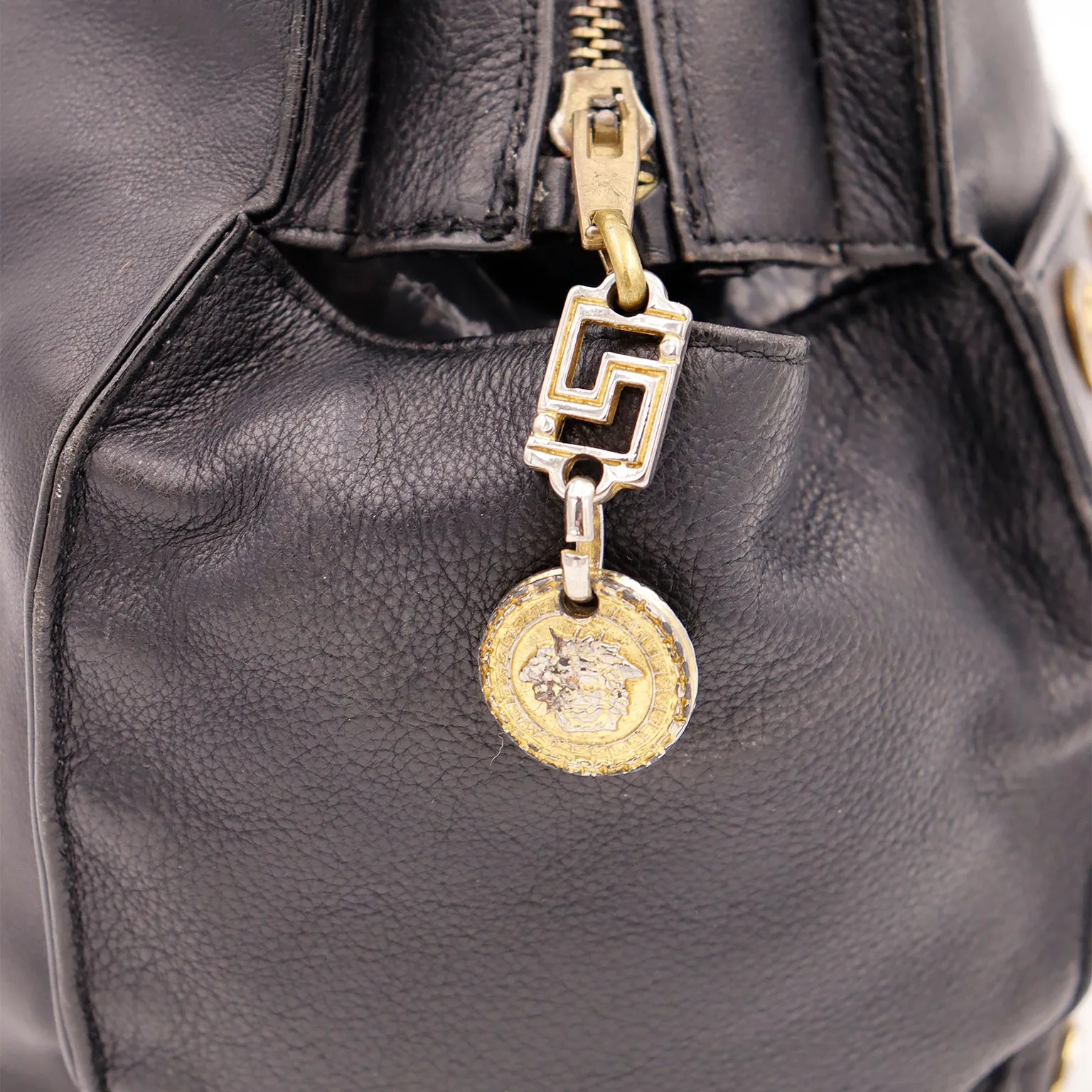 1992 Gianni Versace Original Miss SM Collection Medusa Handbag