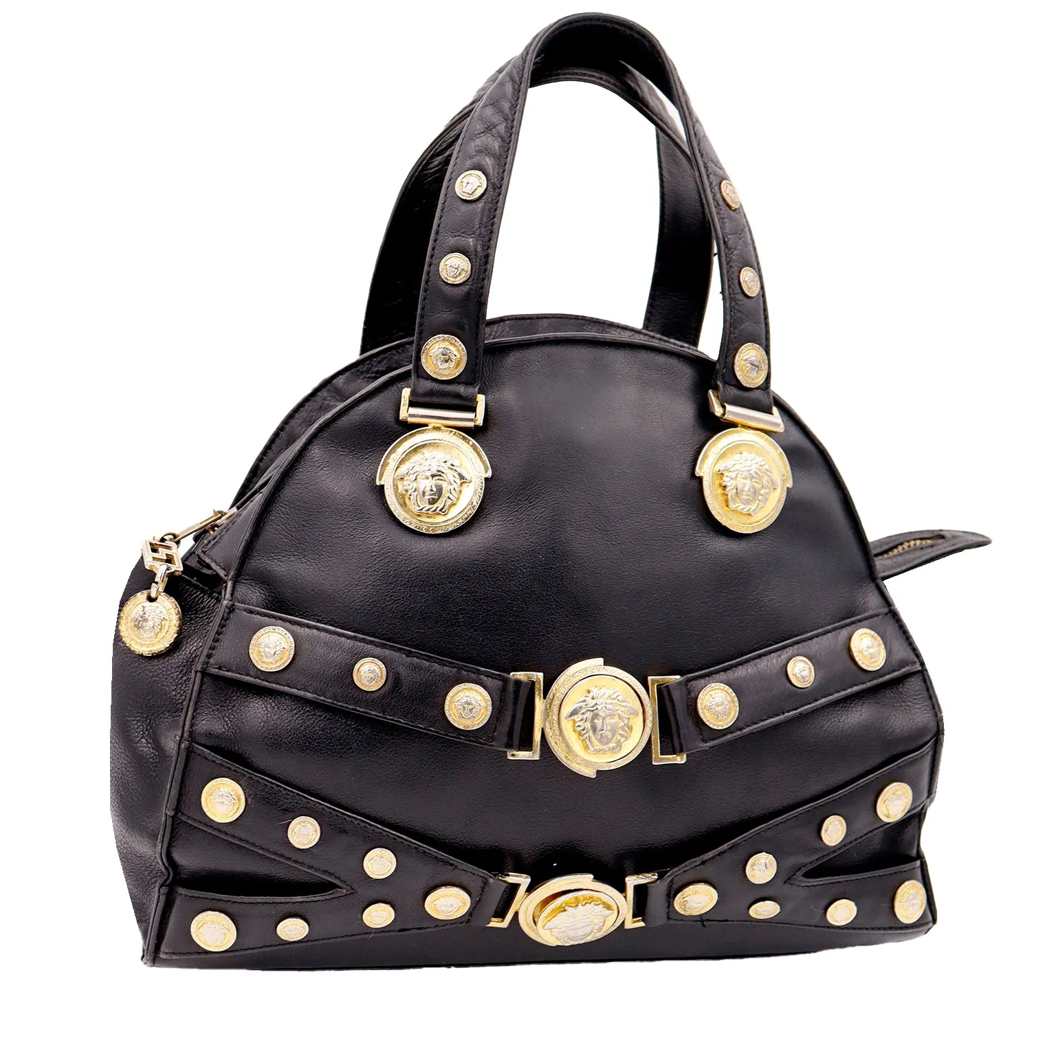 1992 Gianni Versace Original Miss SM Collection Medusa Handbag