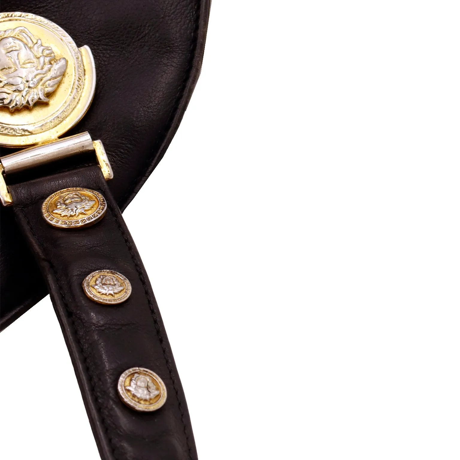 1992 Gianni Versace Original Miss SM Collection Medusa Handbag