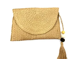 Bahamas Straw Clutch