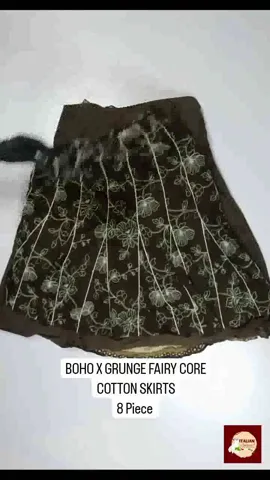 Boho X Grunge Fairy core Skirts