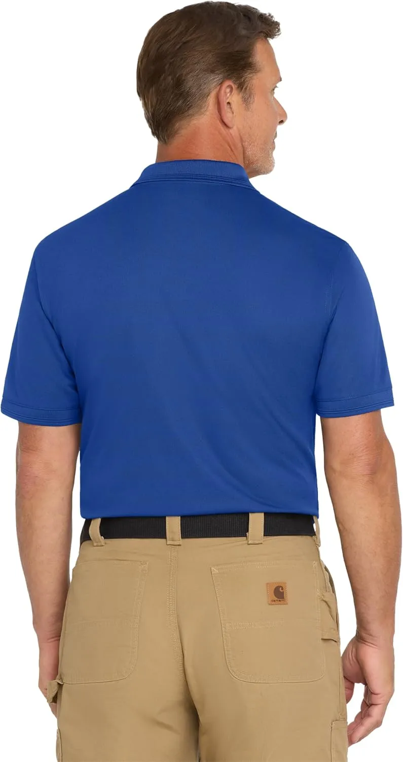 CornerStone Unisex Industrial Snag-Proof Pique Pocket Polo | Short Sleeve Collared Shirt for Men & Women, Relaxed Fit