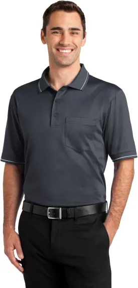 CornerStone Unisex Select Snag-Proof Tipped Pocket Polo | Casual Work Shirt for Men & Women, Lightweight Collared Top