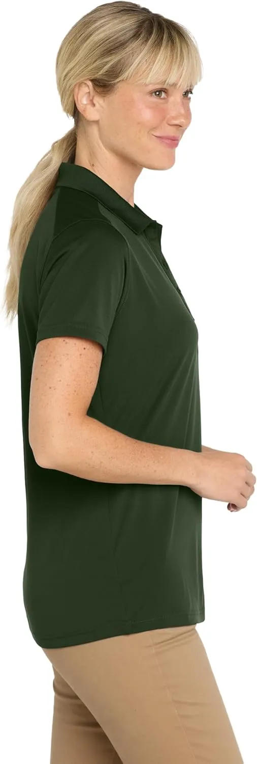 CornerStone Women's Select Lightweight Snag-Proof Polo | Ladies' Collared Shirt, Short Sleeve Top for Summer, Work & Golf