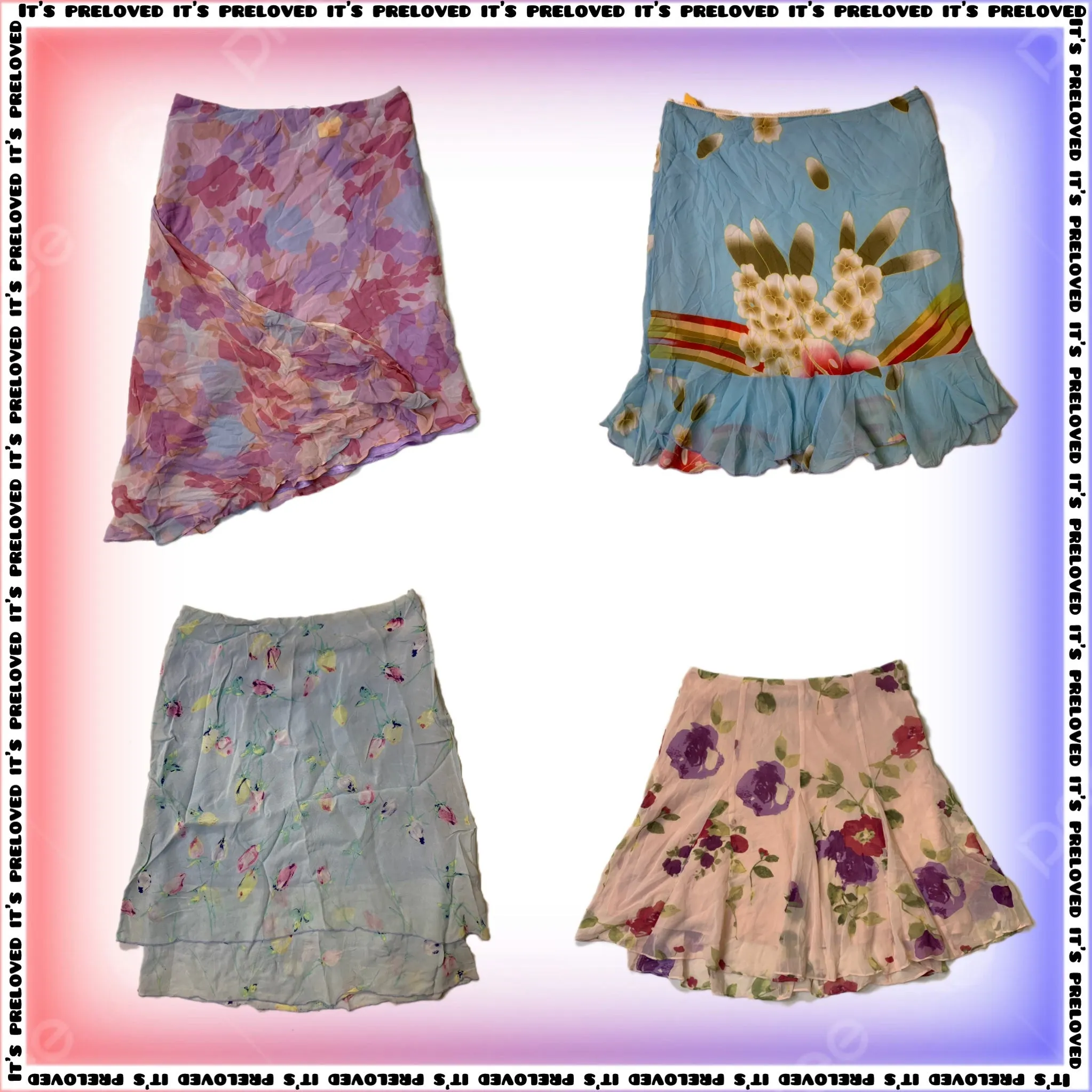 Dreamy Y2K Summer Date Night Skirts (SS-494)