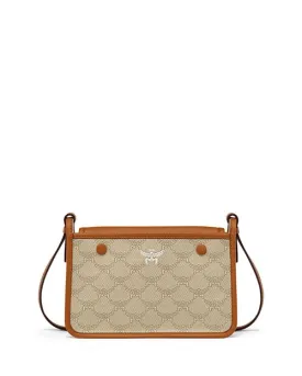 Himmel Lauretos MCM Small Shoulder Bag, Tan/Beige