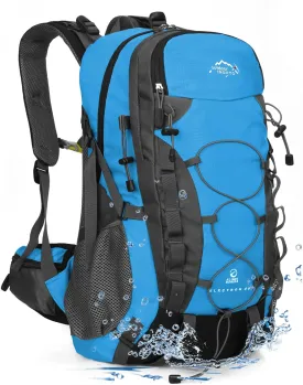 INOXTO lightweight Hiking Backpack 35L/40L Hiking Daypack with Waterproof Rain Cover for Travel Camping Outdoor Men and Women