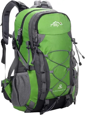 INOXTO lightweight Hiking Backpack 35L/40L Hiking Daypack with Waterproof Rain Cover for Travel Camping Outdoor Men and Women
