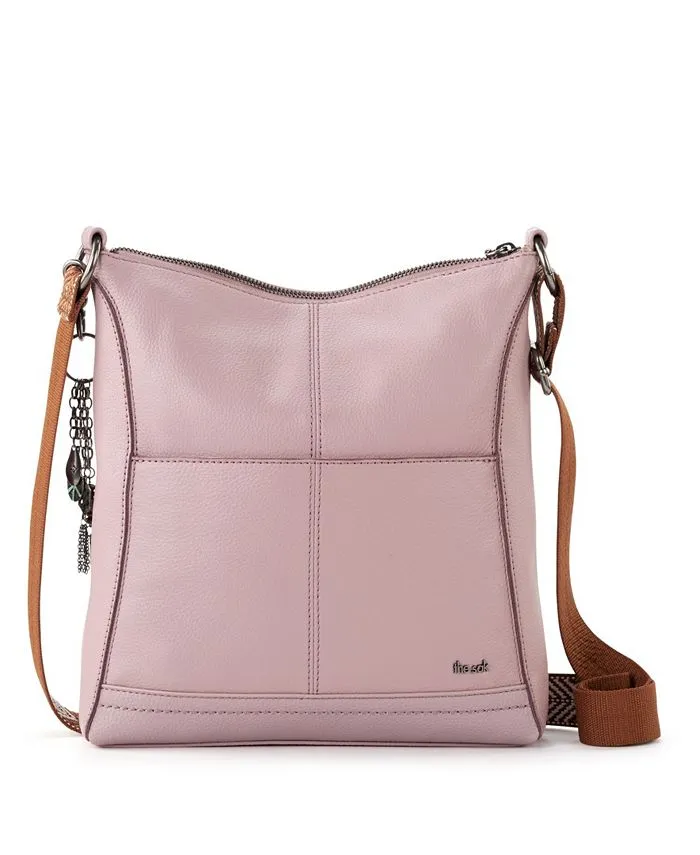 Lucia The Sak Women's Leather Crossbody Bag, Pink