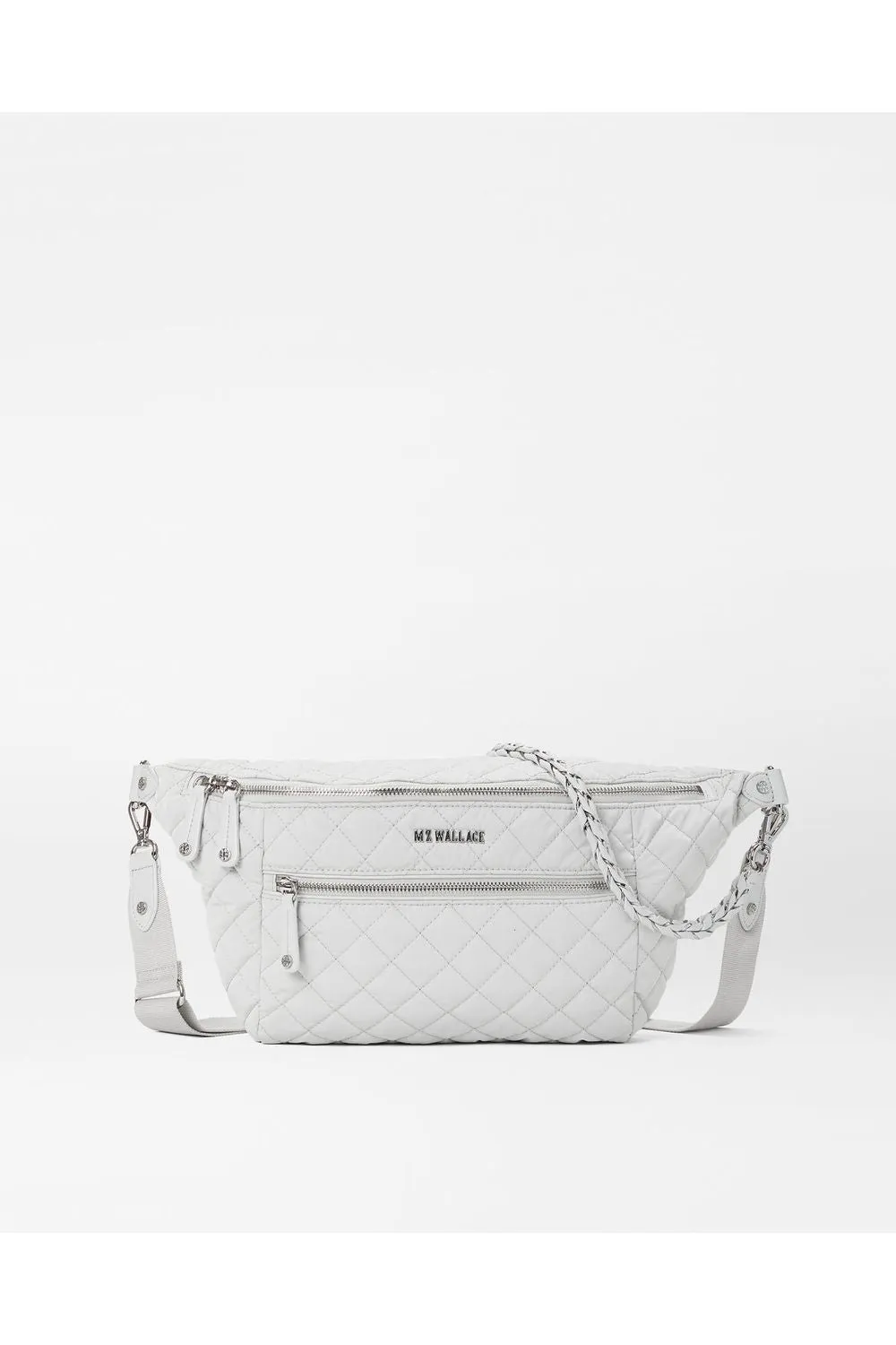 MZ Wallace Crosby Crossbody Sling Bag 1267C1984 | Pebble Liquid
